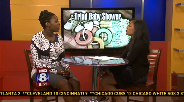 Interview for Triad Baby Shower on FOX 8