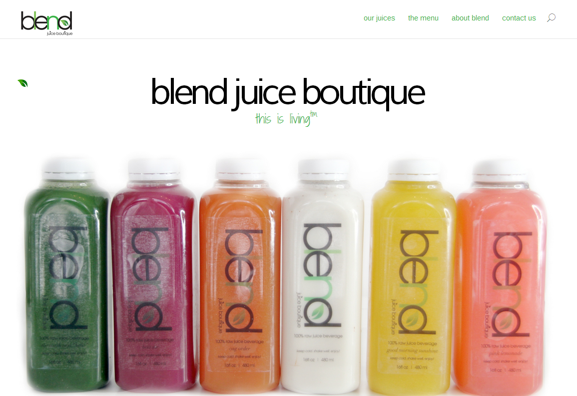 Blend Juice Boutique – 100% Raw Juices